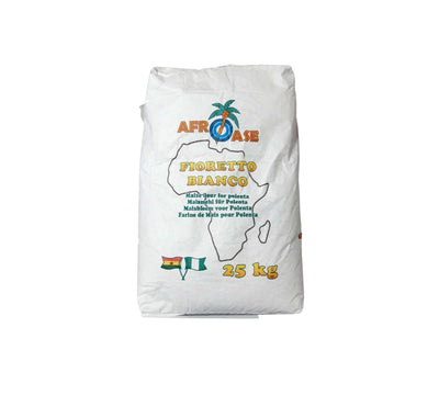 Afroase White Mais Mehl Fioretto Bianco (5 & 25 Kg) MD-Store