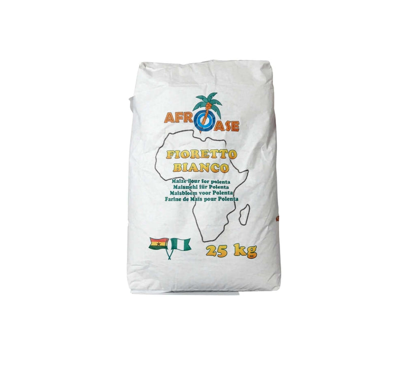 Afroase White Mais Mehl Fioretto Bianco (5 & 25 Kg) MD-Store