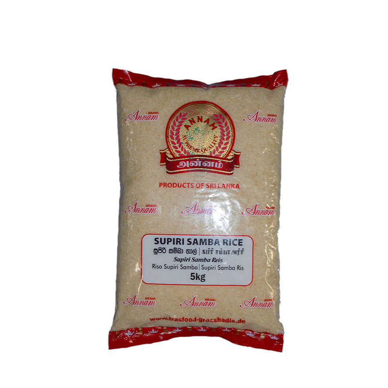 Annam- Supiri Samba Rice  5 Kg MD-Store