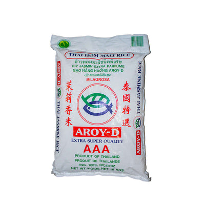 Aroy-D  Thai Jasmine Rice 18 Kg MD-Store