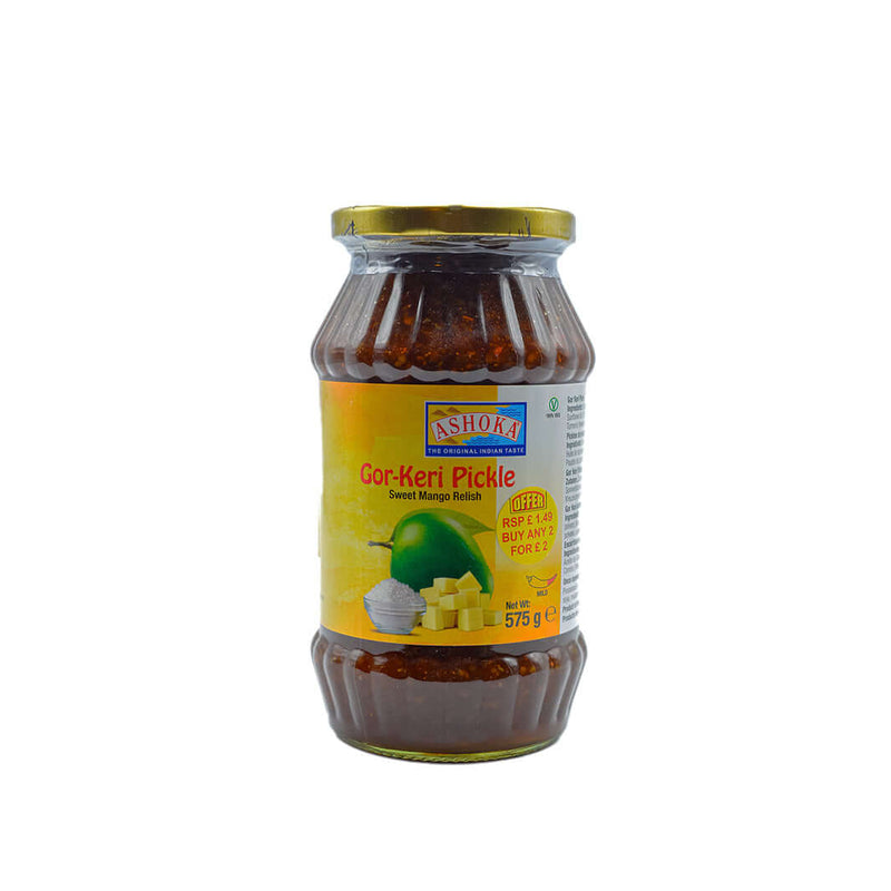 Ashoka Gor-Keri Pickle Sweet Mango Relish 575g MD-Store