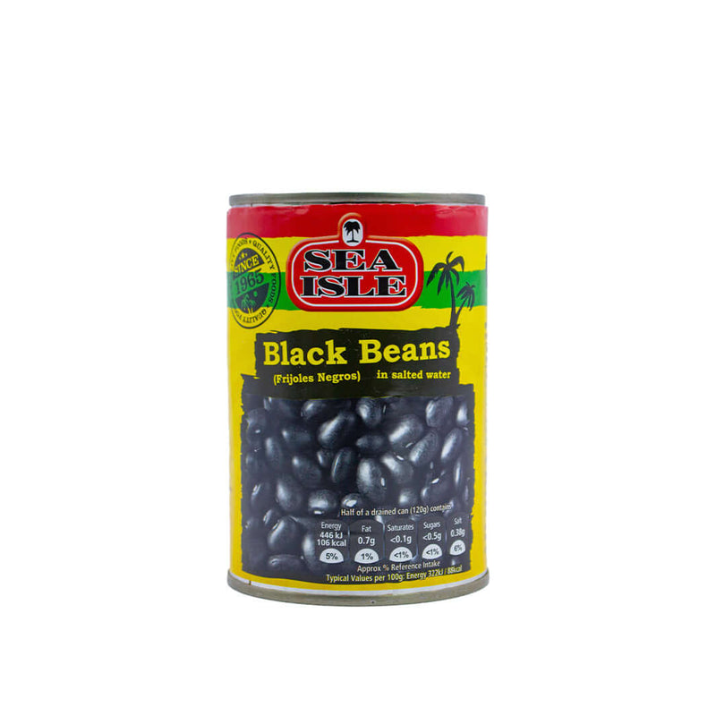 Sea Isle  Black Beans in Salted Water 400g