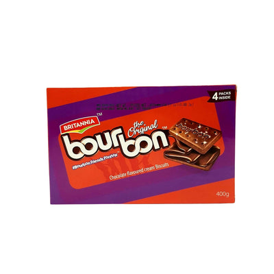 Britannia - Bournbon Chocolate Flavored Cream Biscuits 400g MD-Store