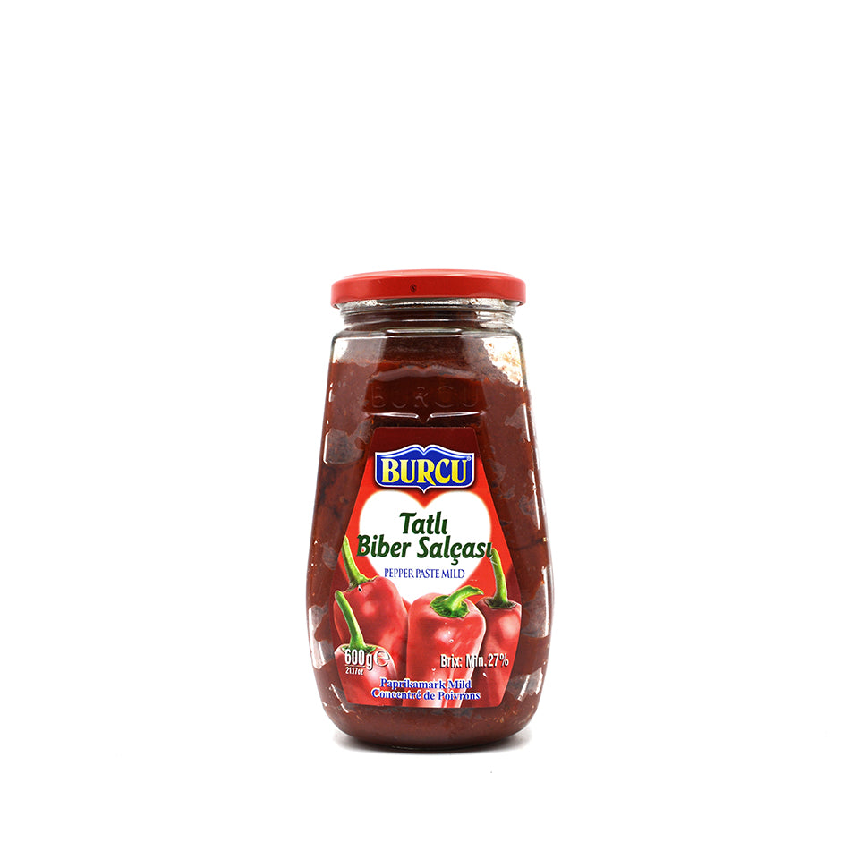 Burcu Tatli Biber Salcasi - Pepper Paste Mild	600g