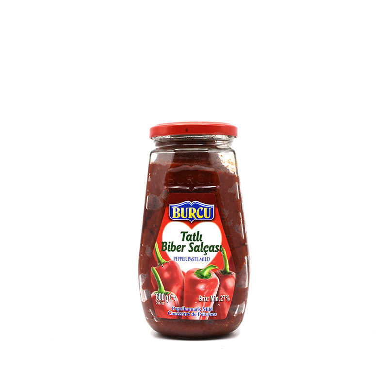 Burcu Tatli Biber Salcasi - Pepper Paste Mild	600g