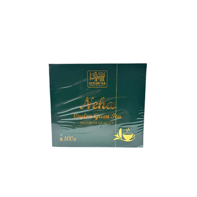Neha Ceylon Green Tea 100 Tea Bags 150g