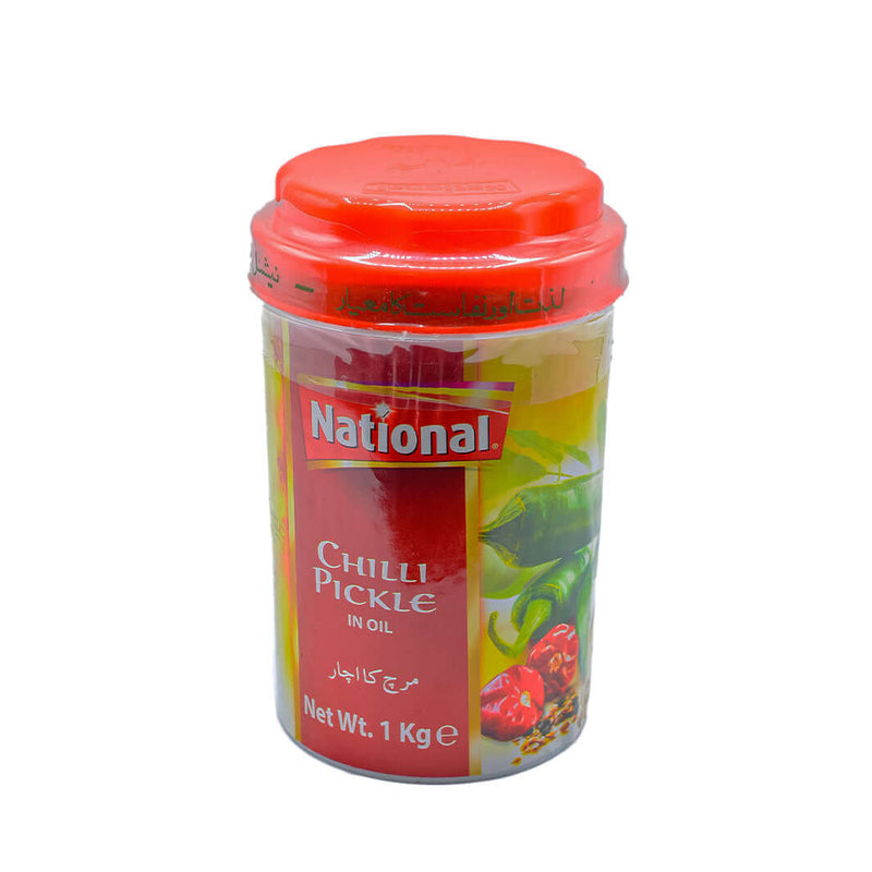 National Chilli Pickle in oil 1kg