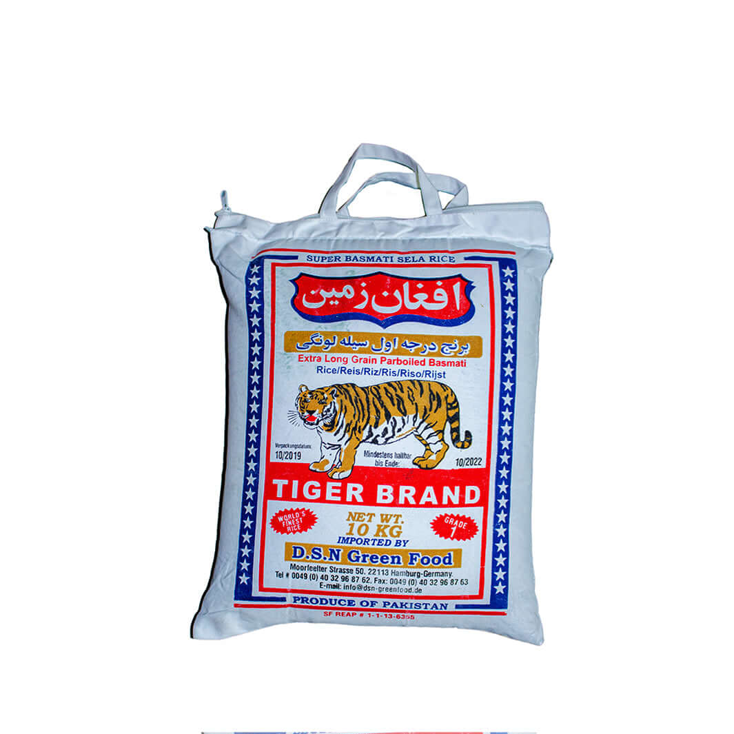 Tiger Brand Extra Langkorn Parboiled Basmati Reis 5Kg