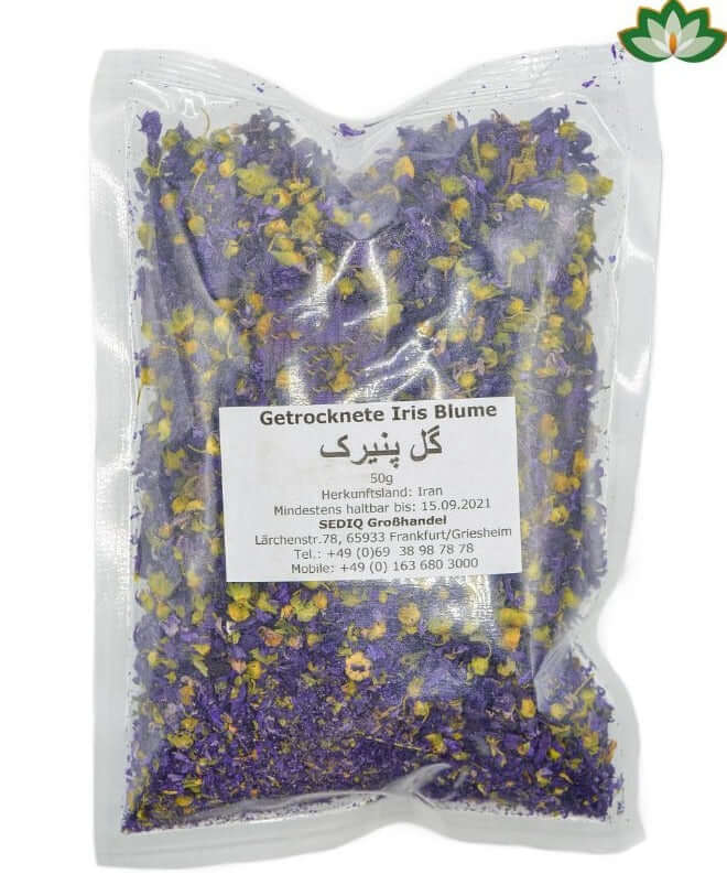 Dried Iris Flowers