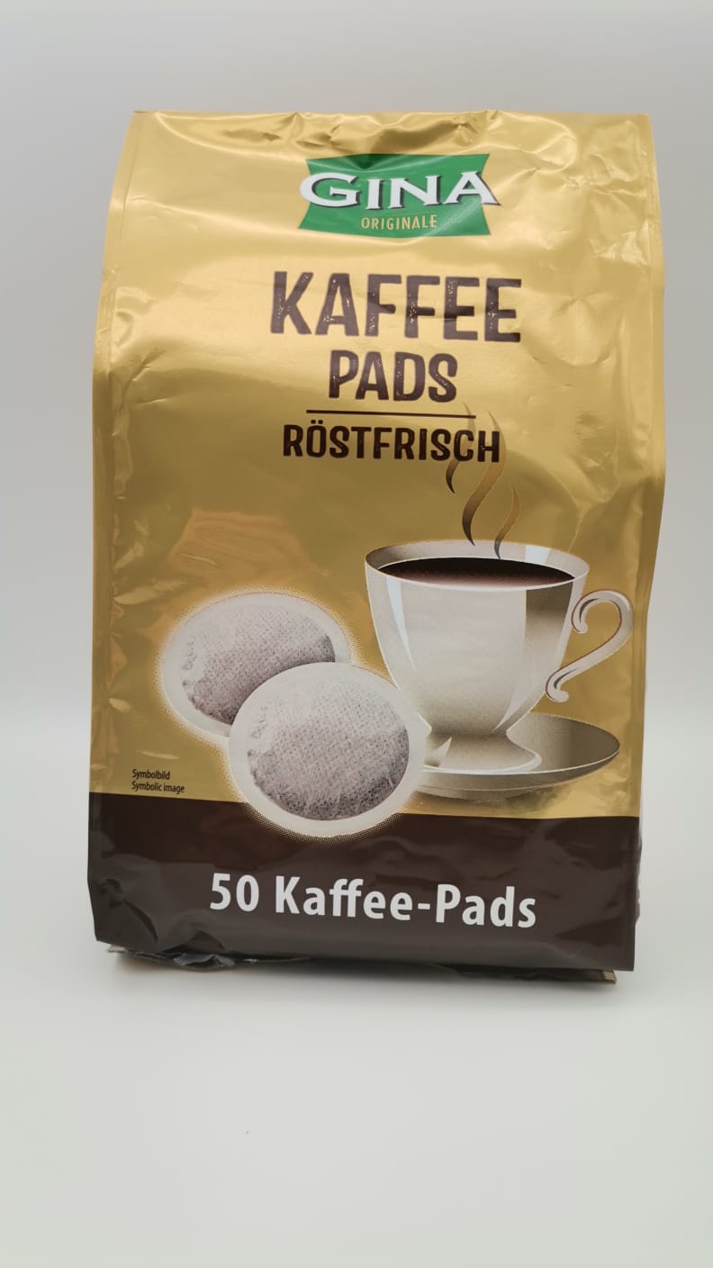 Gina Kaffee Pads - 50 Kaffee Pads