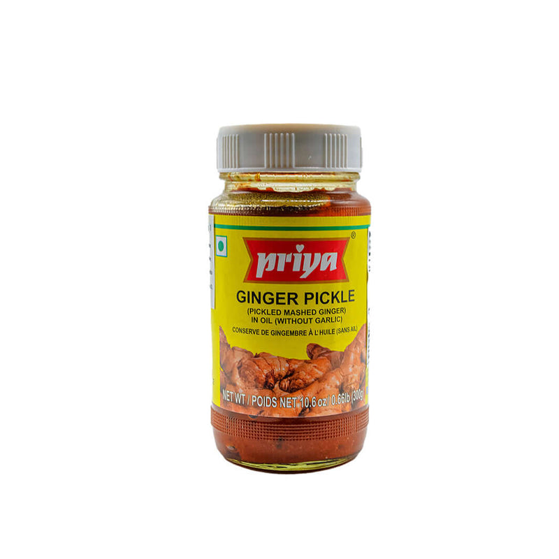 Priya Ginger Pickle (without Garlic) 300g
