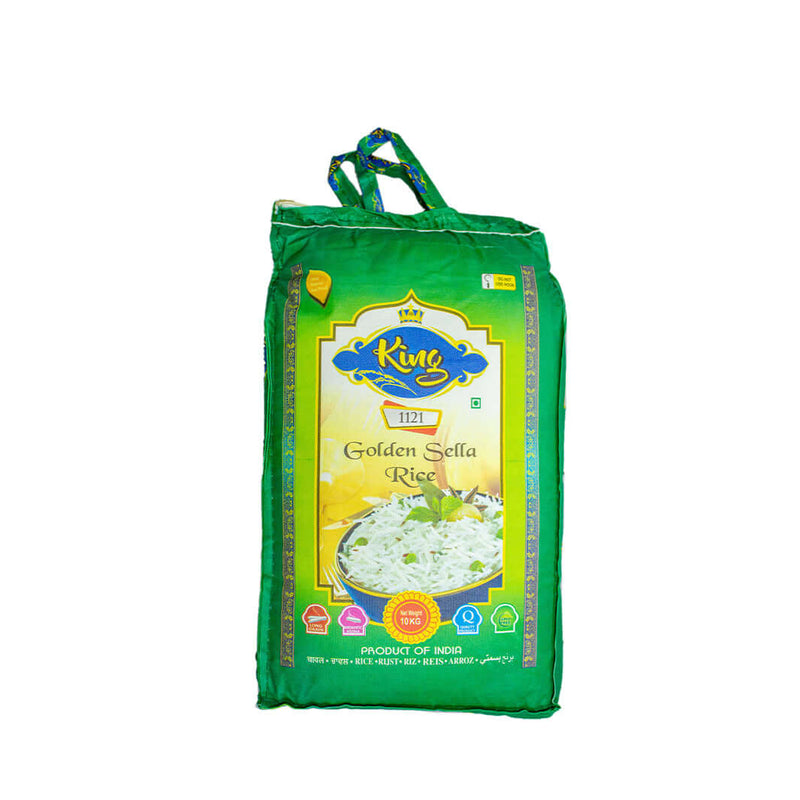 King- Golden Sella Rice 10 Kg