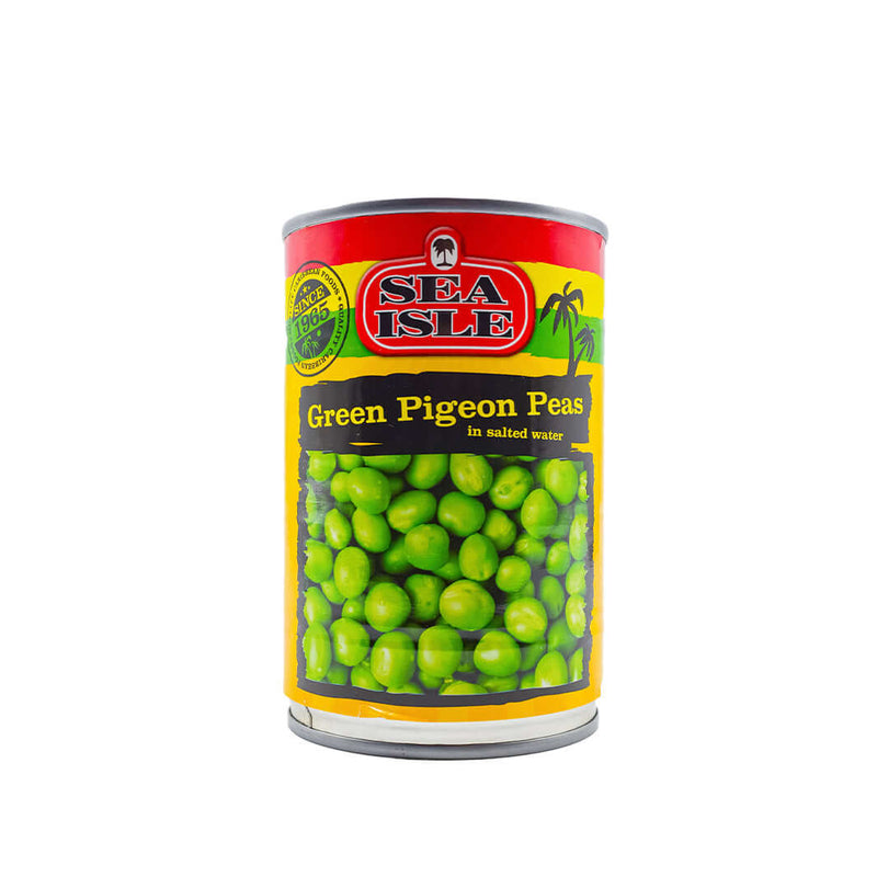 Sea Isle Green Pigeon Peas In Salted Water 425g