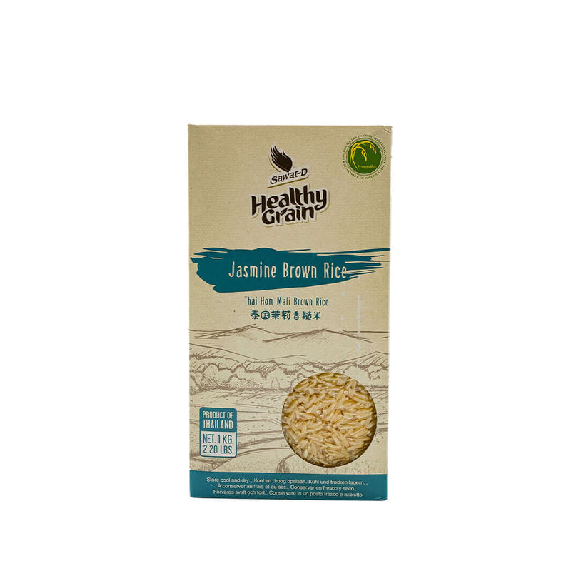 Sawat-D- Healthy Grain Jasmine Brown Rice 1Kg