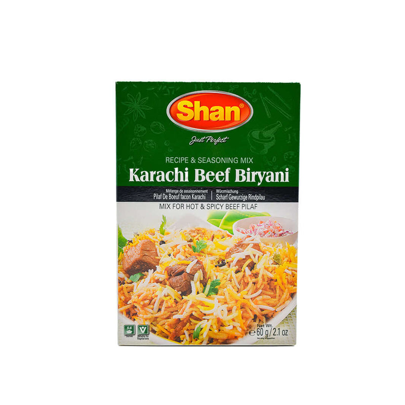 Shan Karachi Rindfleisch-Biryani 60g 