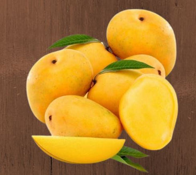 Delicious Kesar Mangoes from India are now available in a convenient 6-Piece Box. Enjoy the full flavor of these seasonal, traditional mangoes packed with essential vitamins and minerals. Perfect for those summer days!