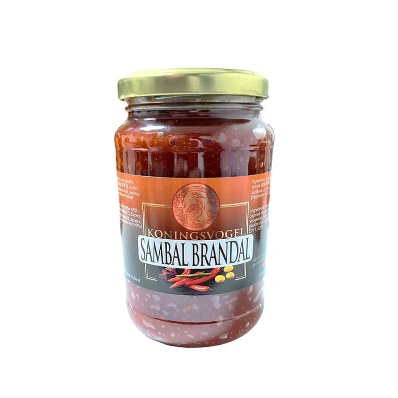 Koningsvogel Sambal Brandal 375g