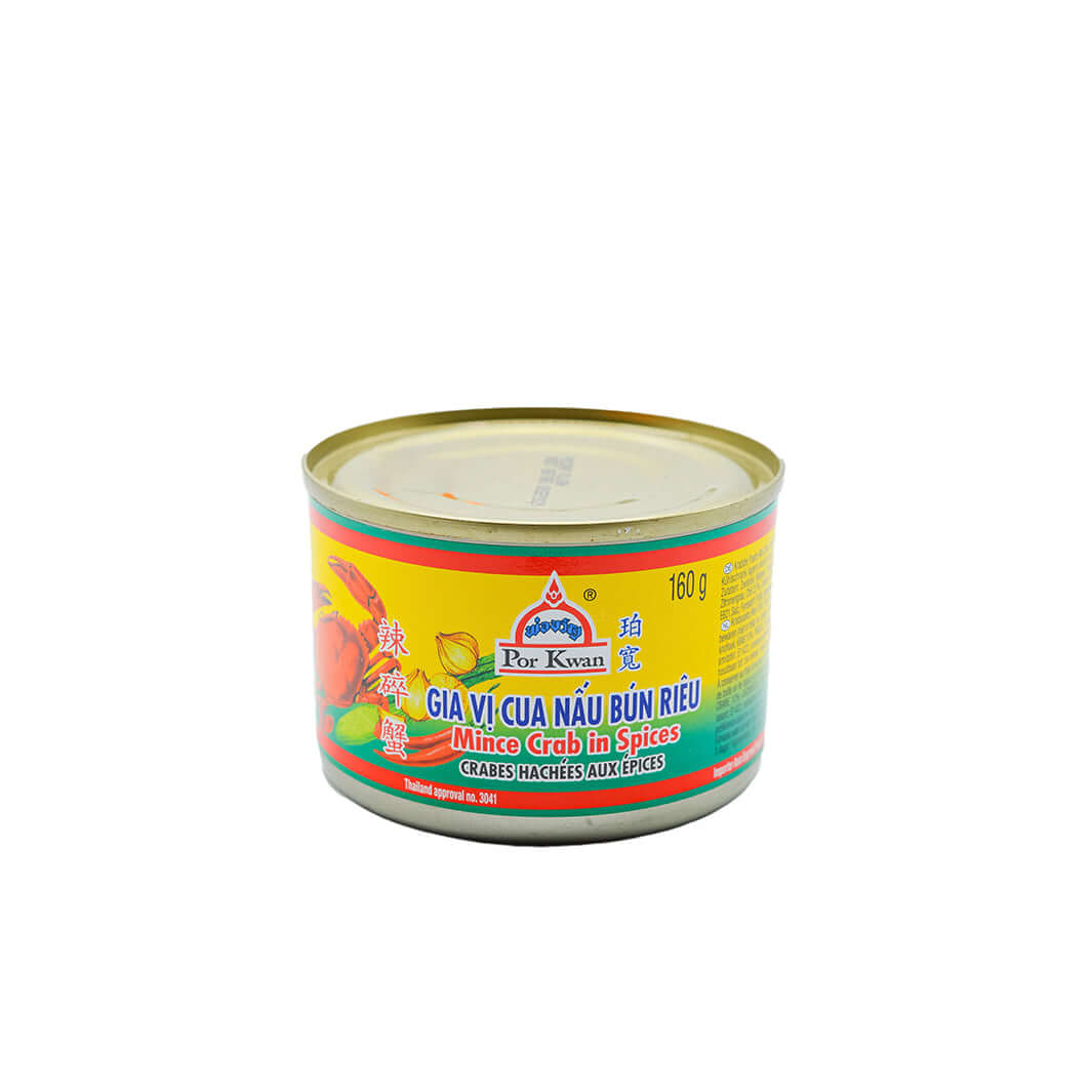 Por Kwan Mince Crab in Spices 160g - MD Store