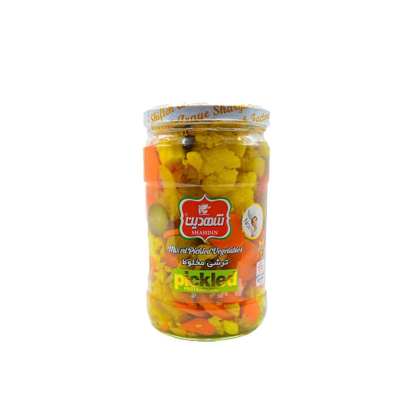 Shahdin Mixed Pickled Vegetables 660g