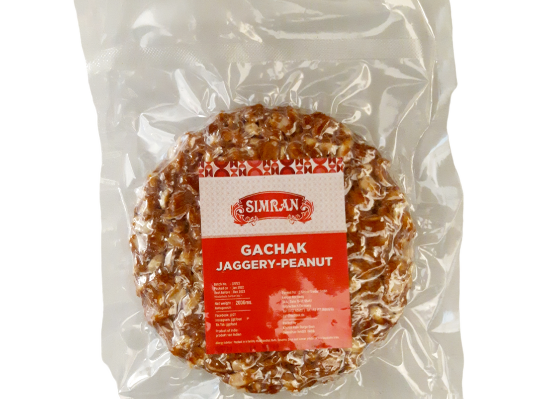 Simran Gachak Jaggery Erdnüsse 200g