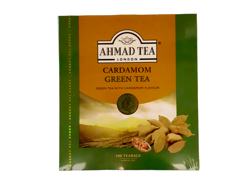 Ahmad Tea - Grüner Tee mit Kardamom (100 Teebeutel) 150g