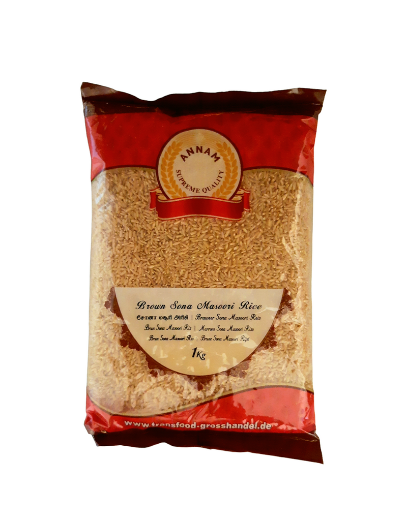 Annam Brown Sona Masoori Rice 1 kg