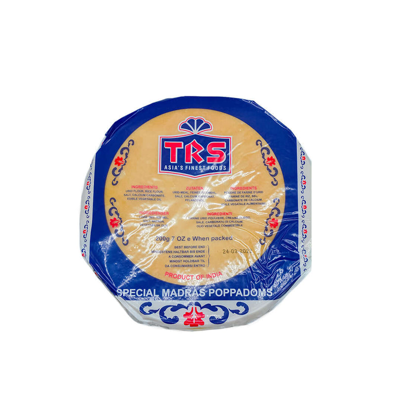 TRS Madras Poppadoms 200g