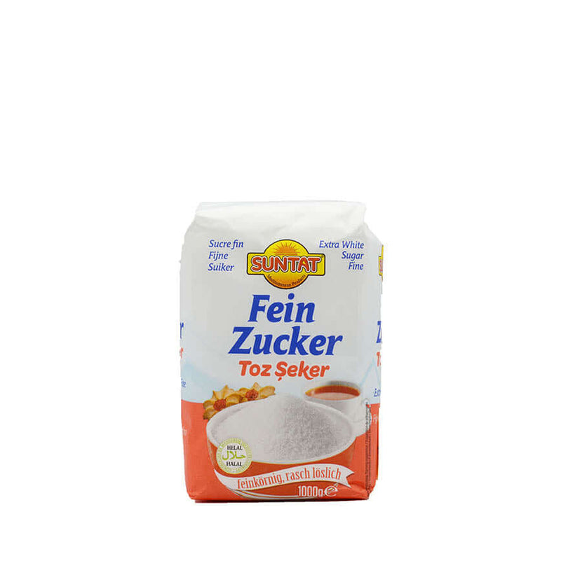 Suntat Fein Zukcker Toz Seker Extra Witte Suiker 1kg
