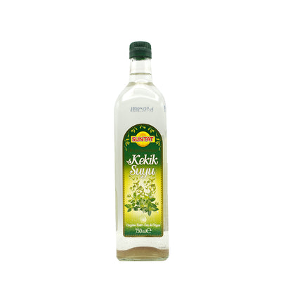 Suntat Kekik Suyu Oregano Water is an ideal thirst-quencher, made from natural oregano oil and spring water. Its naturally hydrating formula helps support your daily hydration needs by providing essential electrolytes and minerals for a balanced nutritional intake. No added sugar or sweeteners, and no artificial flavors.