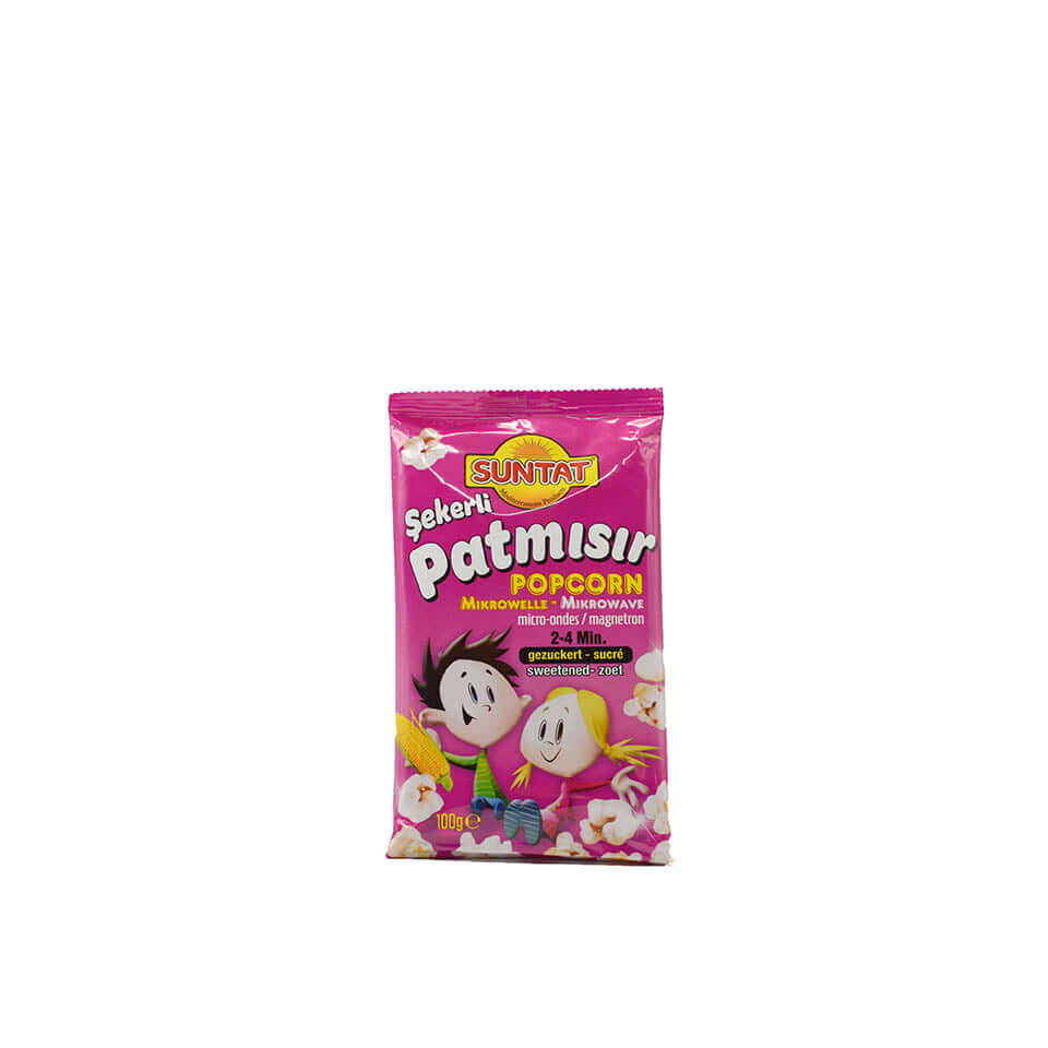 Suntat Sekerli Patmisir Popcorn Microwave Candy 100g