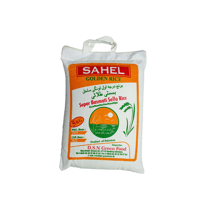 Sahel - Super Basmati Sella Reis 5Kg 