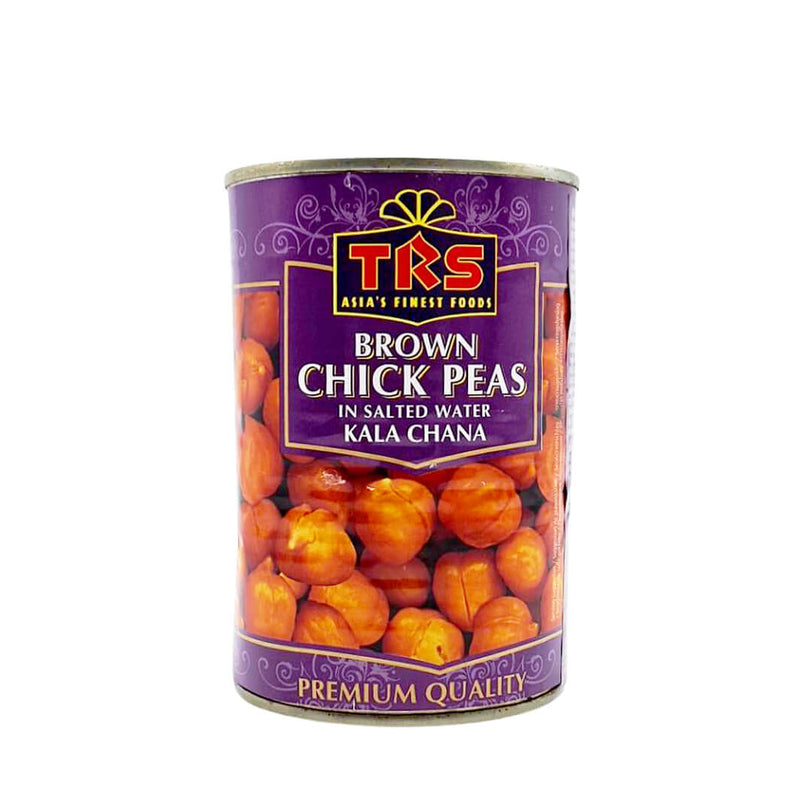 TRS Brown Chick Peas in Salted Water Kala Chana 400g