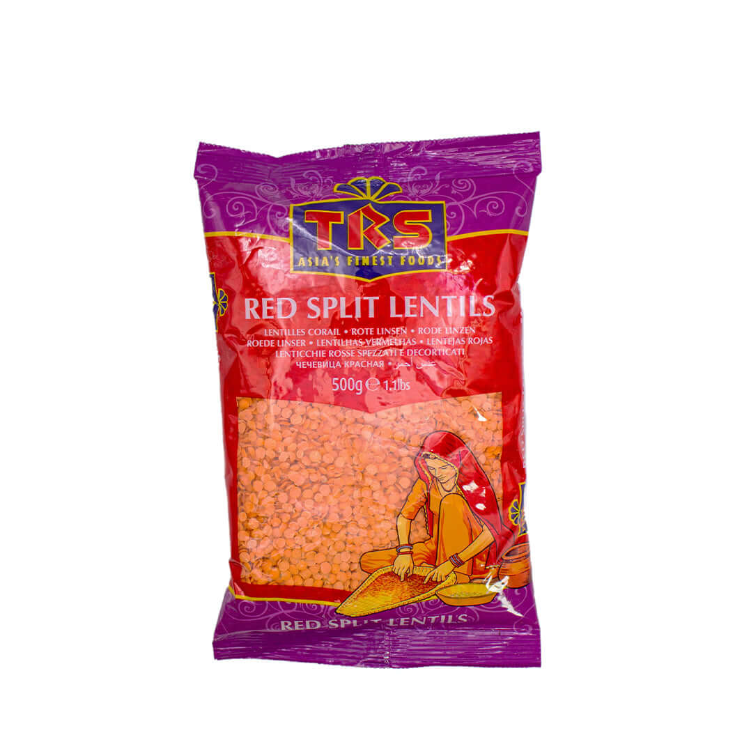 TRS Rote gespaltene Linsen 1kg 