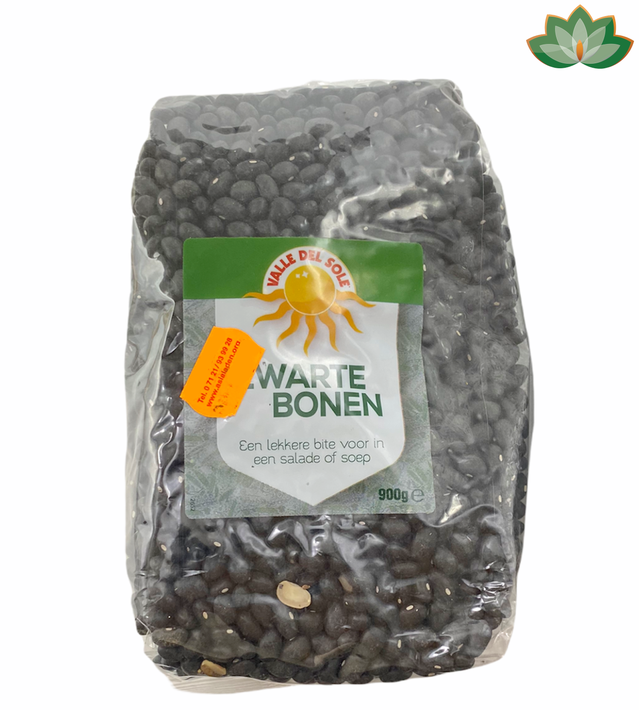 Valle Del Solle Zwarte Bonen 900g
