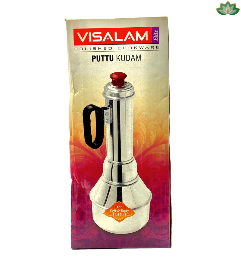 Visalam Polished Cookware Puttu Kudam