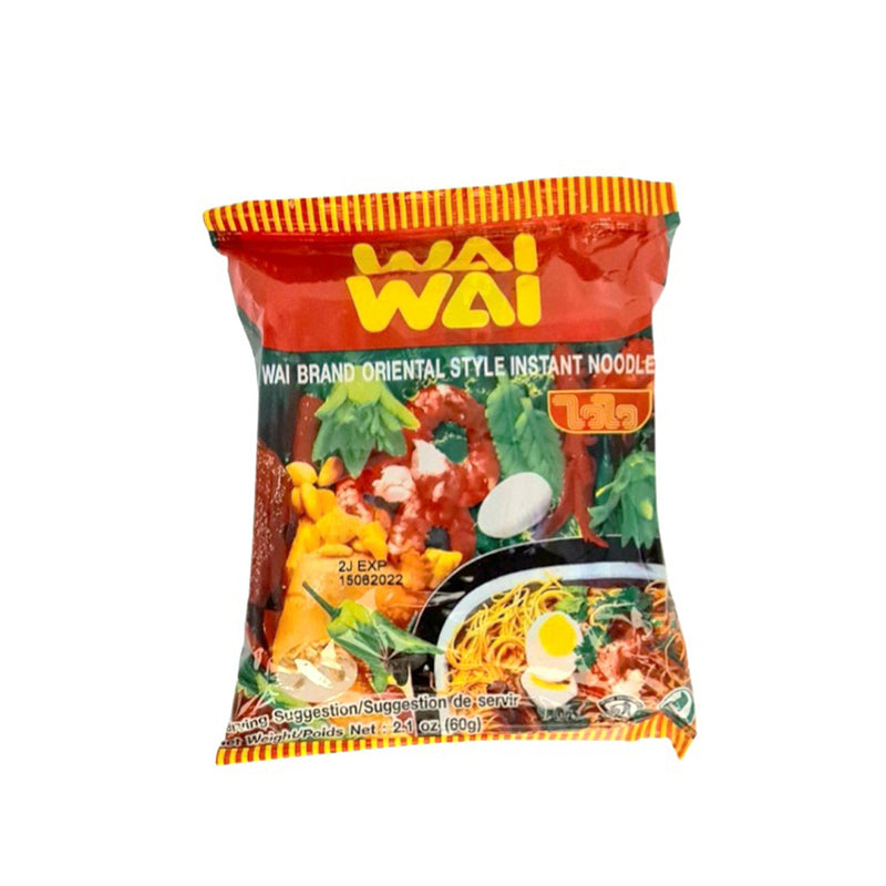 Nouilles instantanées de marque Wai Wai 60 g