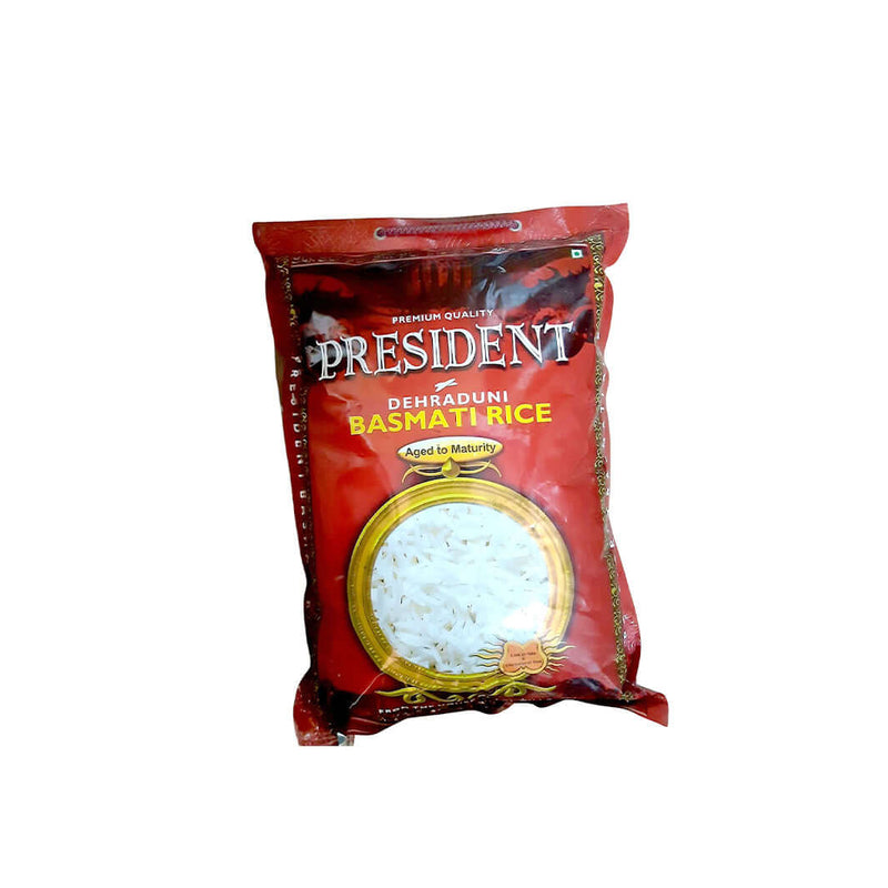 President Deraduni Basmati Rice 5-Kg