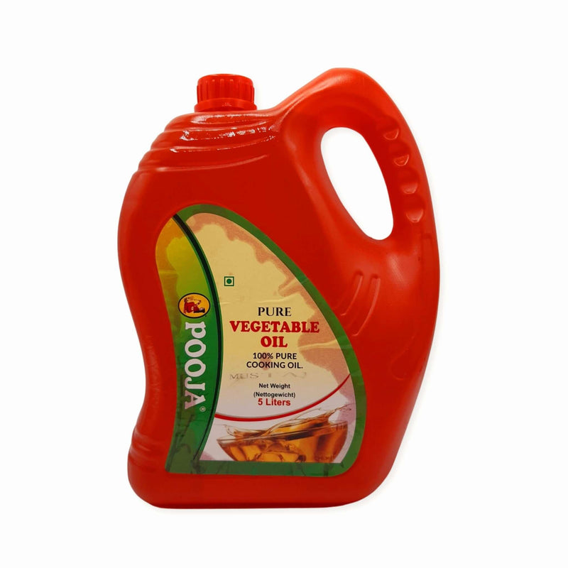 Pooja Pure Cooking Oil - 5 Litre
