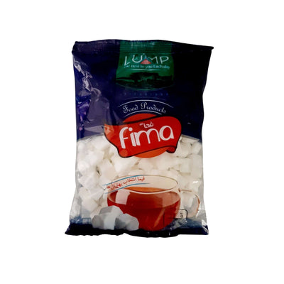 Lump Sugar Fima is a premium quality product, packaged in a 500g bag. It is produced using only the finest sugar cane, ensuring a consistently sweet taste. The large, lumpy pieces make it easy to add a desired amount to your favorite recipes. Its perfect for cooking, baking, and more!